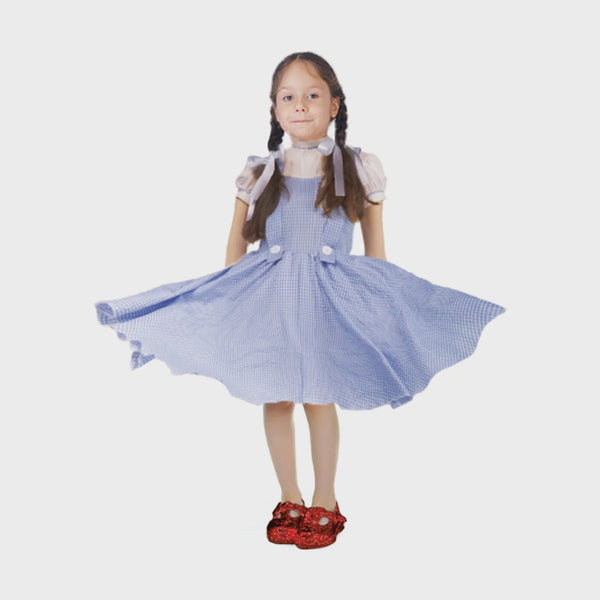 Children Classic Blue Dress